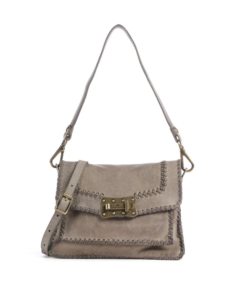 Campomaggi Schultertasche cement