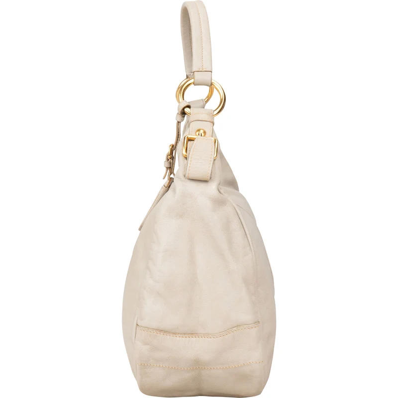 Prada Vitello Daino Leather Hobo Shoulder Bag