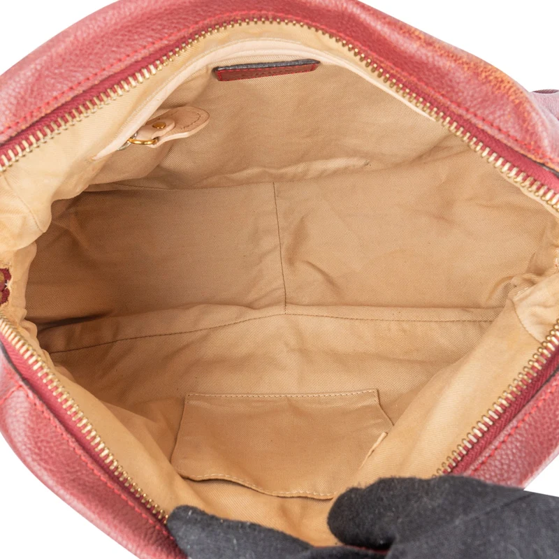 Chloé Grained Leather Paraty Handbag