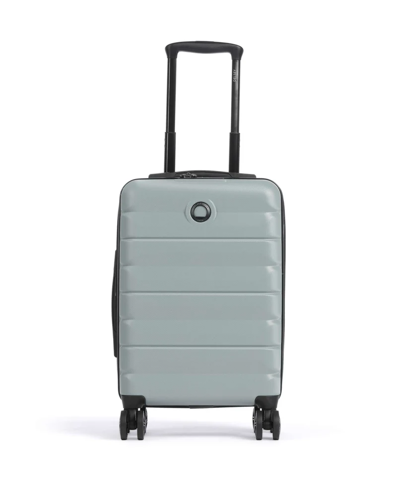 Delsey Paris Air Armour 4-Rollen Trolley sage green