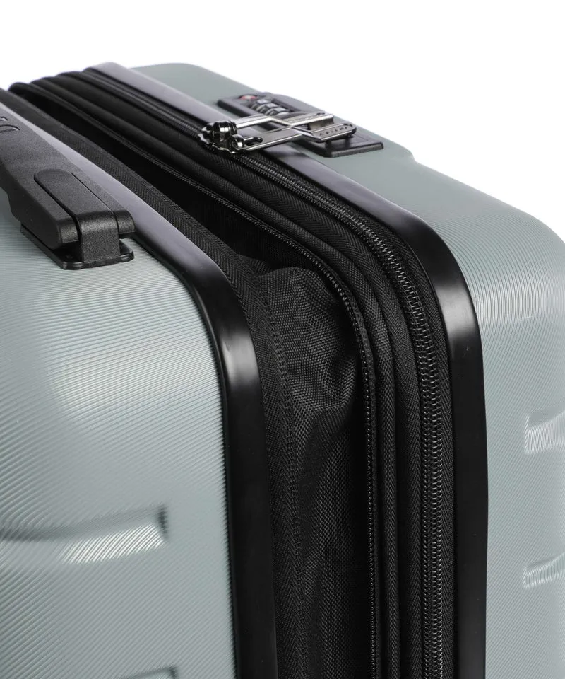 Delsey Paris Air Armour 4-Rollen Trolley sage green