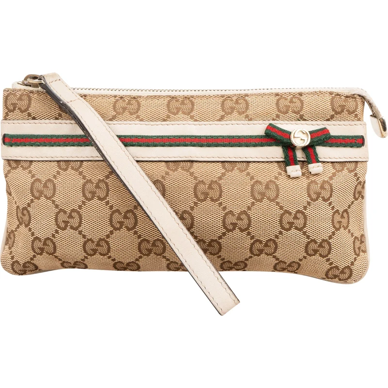 Gucci Monogram GG Canvas Princy Pouch
