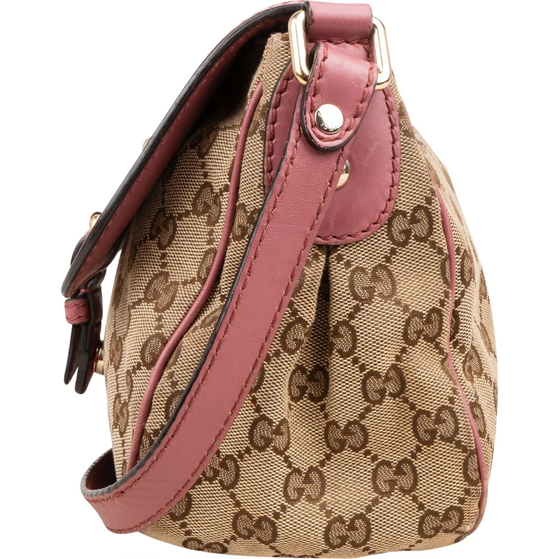 Gucci Monogram GG Sukey Messenger Crossbody Bag