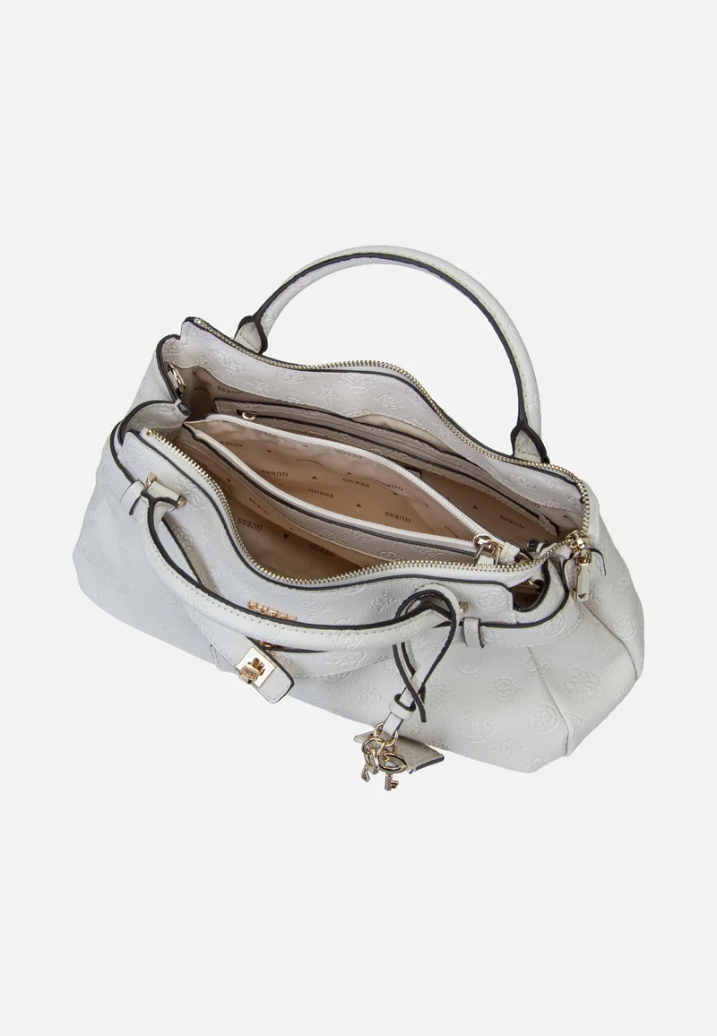 Ella Logo Girlfriend Satchel 46050 Stone Logo - Henkeltasche