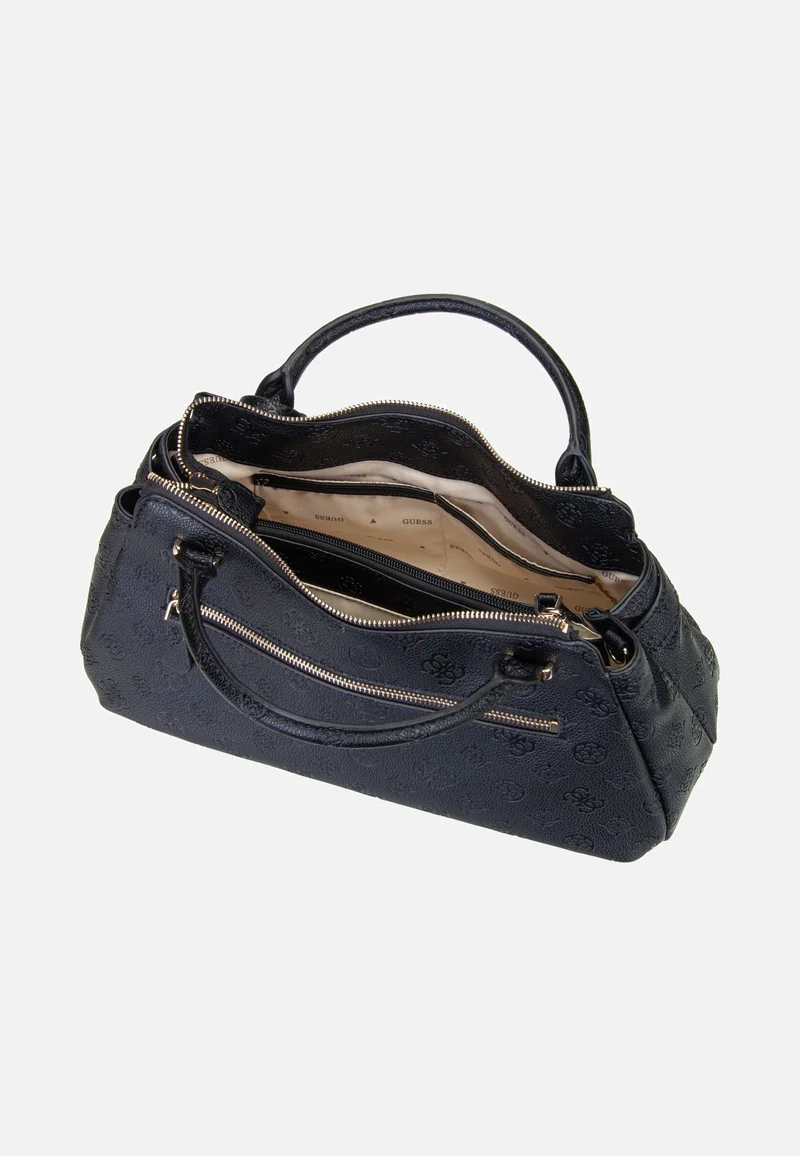Ella Logo Girlfriend 46050 Black Logo - Henkeltasche