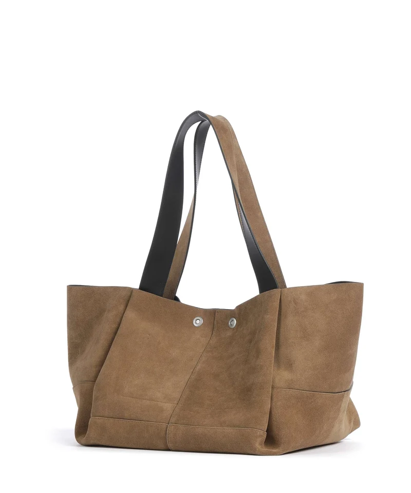 AllSaints Rosalie Shopper warm olive brown