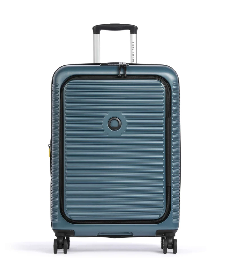 Delsey Paris Freestyle 4-Rollen Trolley blue