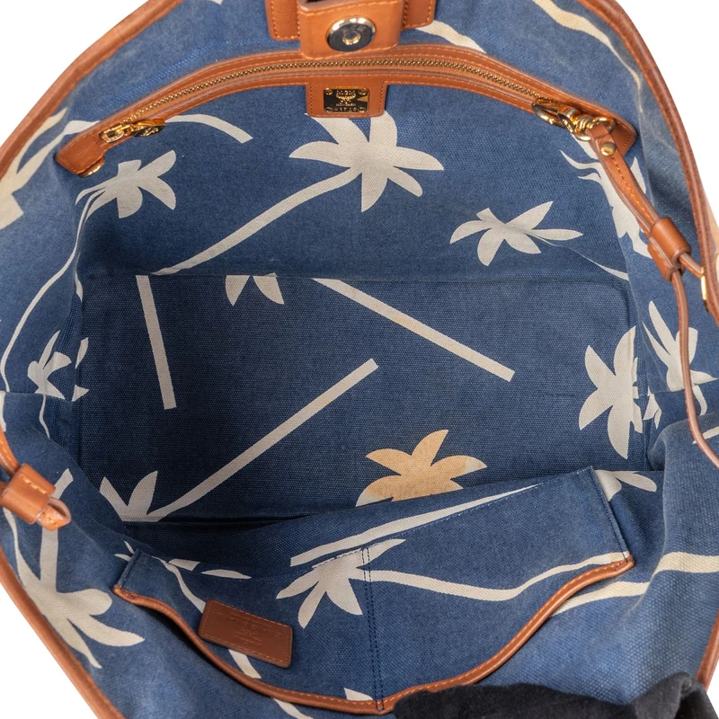 MCM Monogram Visetos Limited Craig & Karl Eyes On The Horizon Liz Shopper Shoulder Bag