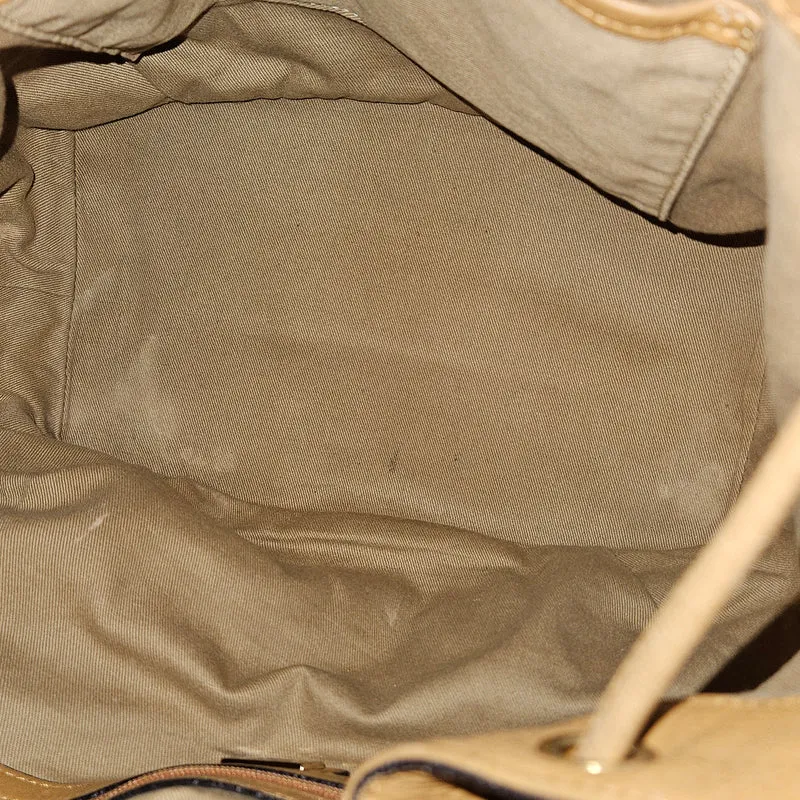 MCM Monogram Visetos Drawstring Bucket Crossbody Bag