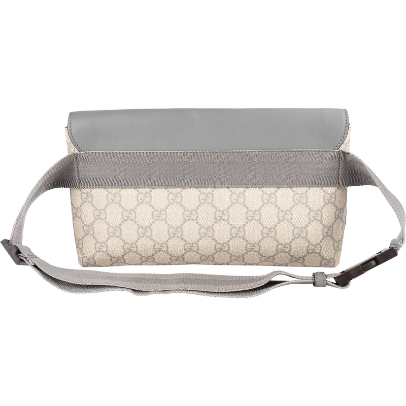 Gucci Supreme GG Monogram Flap Belt Crossbody Bumbag