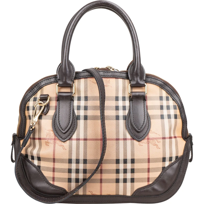 Burberry Haymarket Check Orchard Handbag