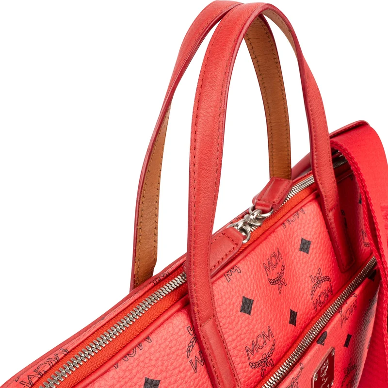 MCM Monogram Visetos Business Handbag