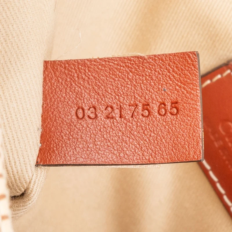 Chloé Canvas Small Woody Tote Handbag