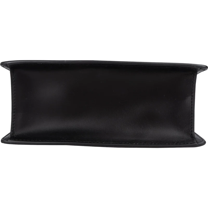 Gucci Black Leather Sylvie Sherry Line Handbag