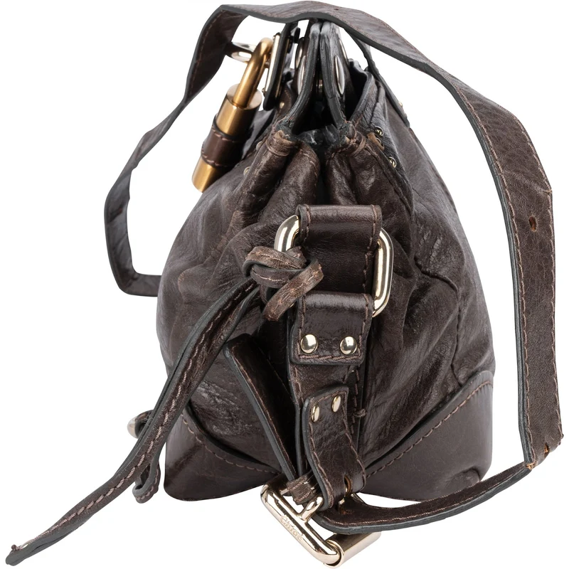 Chloé Leather Small Paddington Crossbody Bag