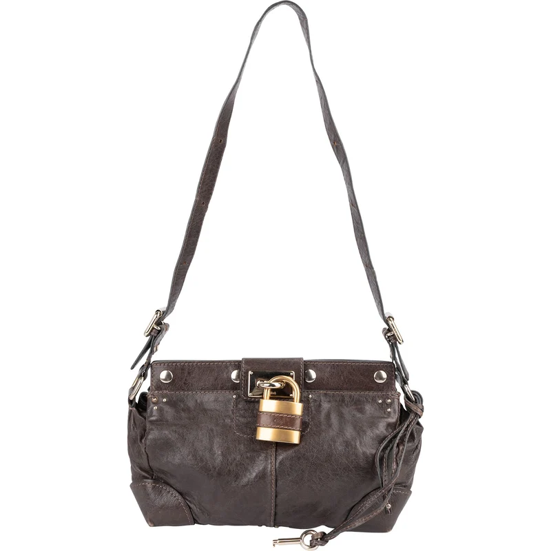 Chloé Leather Small Paddington Crossbody Bag