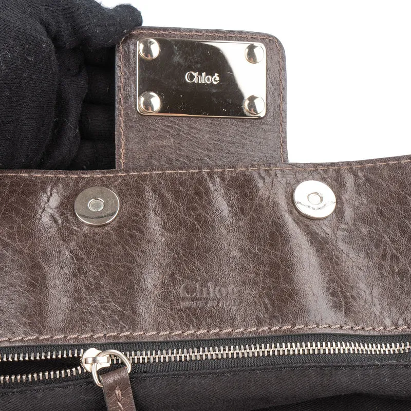 Chloé Leather Small Paddington Crossbody Bag