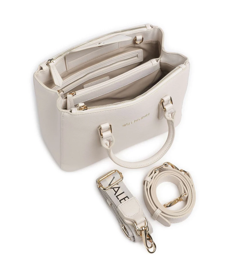 Valentino Bags Zero Re Handtasche ecru