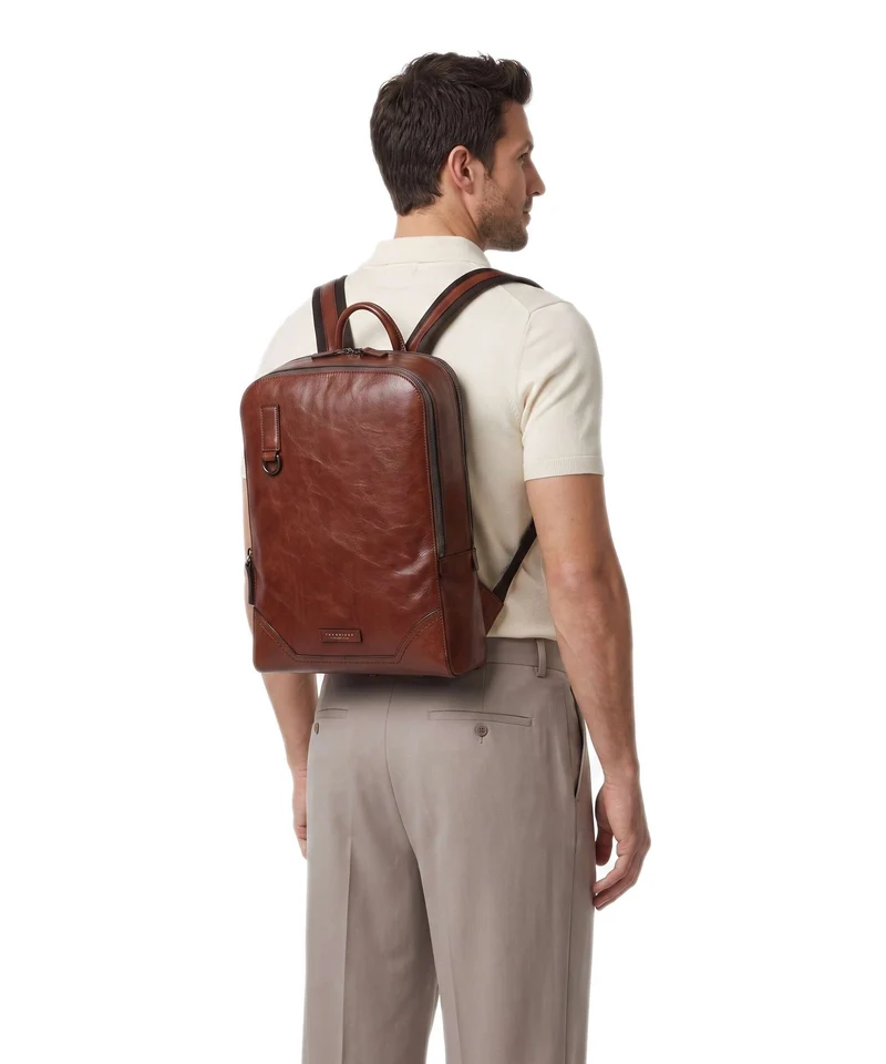 The Bridge Matteo Rucksack marrone