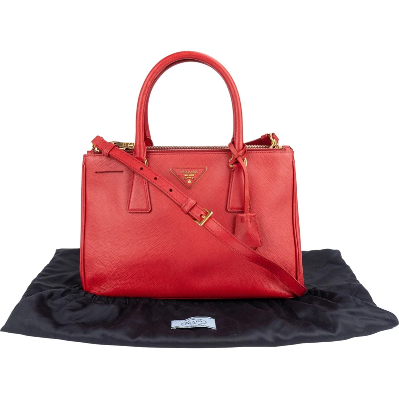Prada Saffiano Leather Galleria Handbag