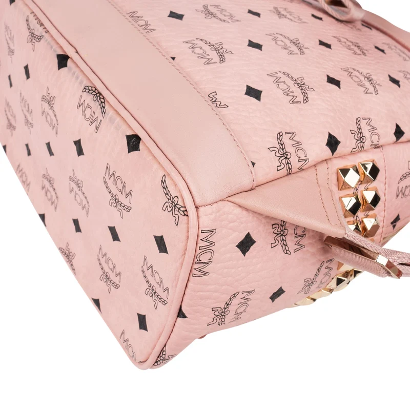 MCM Monogram Visetos Stark Side Studs Backpack
