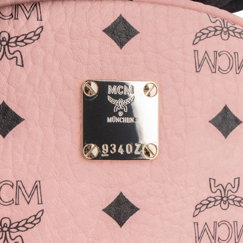 MCM Monogram Visetos Stark Side Studs Backpack