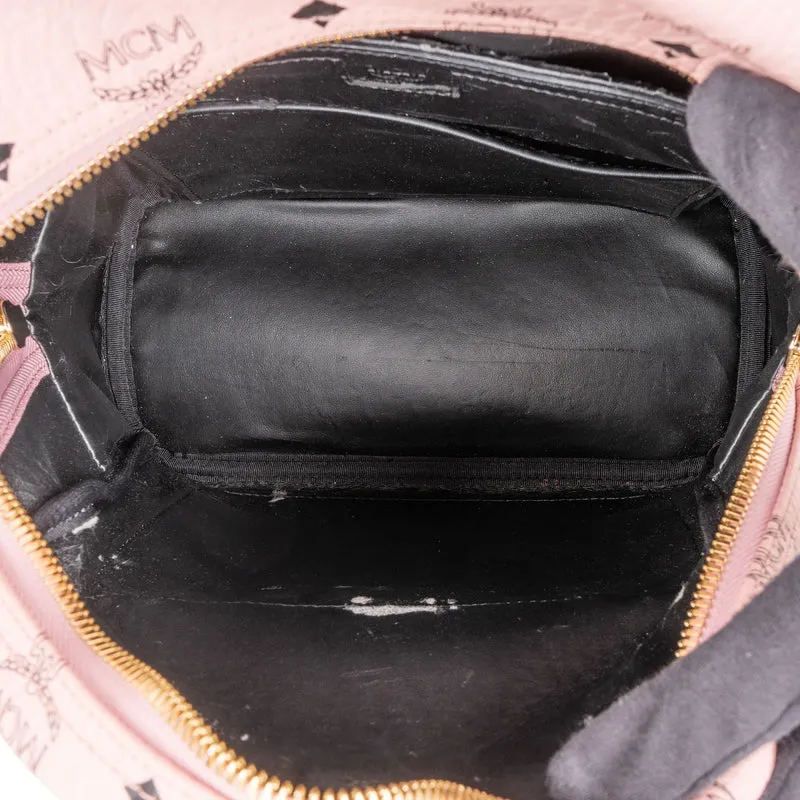 MCM Monogram Visetos Stark Side Studs Backpack