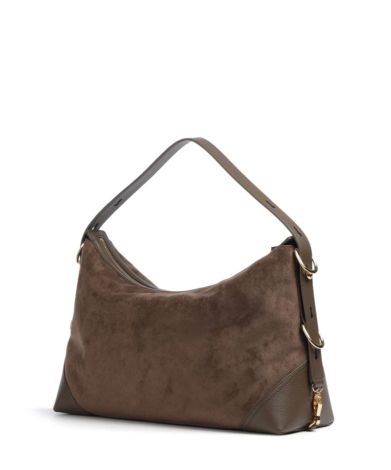 Love Moschino Signature Beuteltasche marrone