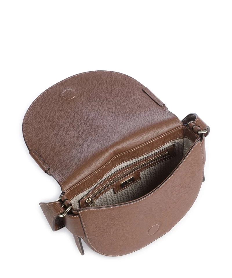 Aigner Sellina S Schultertasche saddle brown