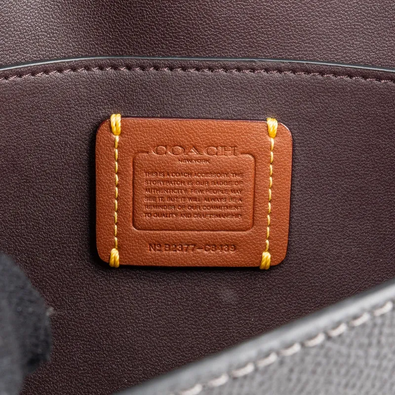 Coach Pebbled Leather Wyn C Crossbody Bag