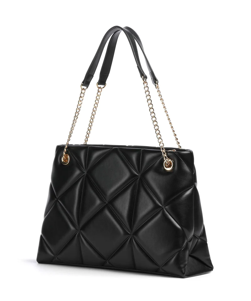 Love Moschino Embossed Q Shopper nero