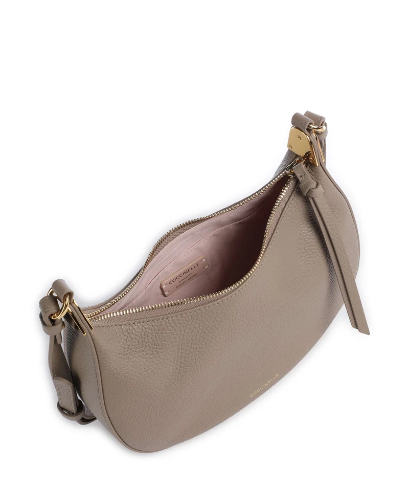 Coccinelle Fujiko Umhängetasche warm taupe