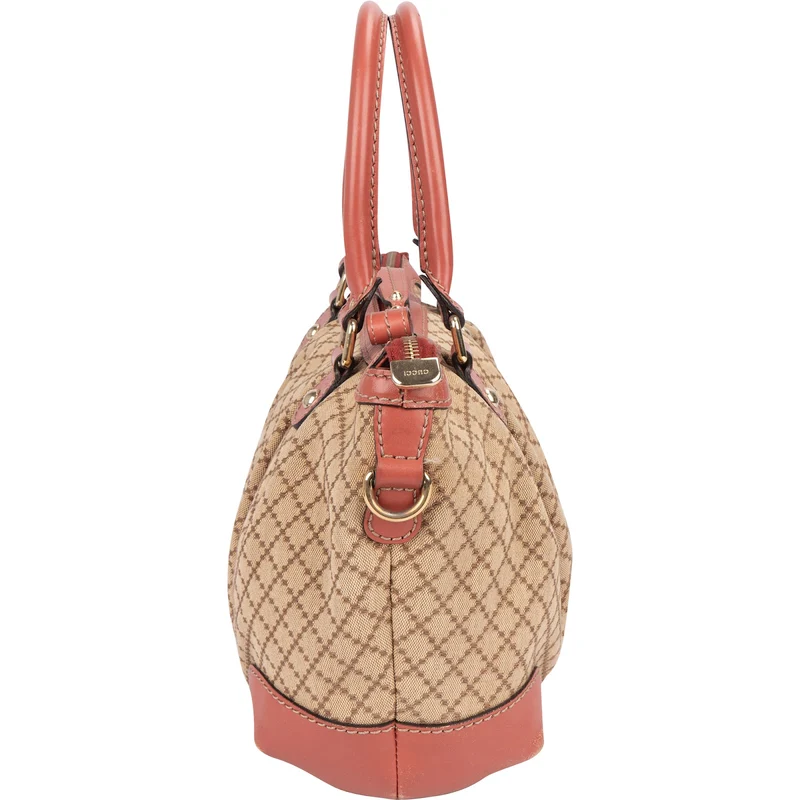 Gucci Diamante Monogram Sukey Handbag