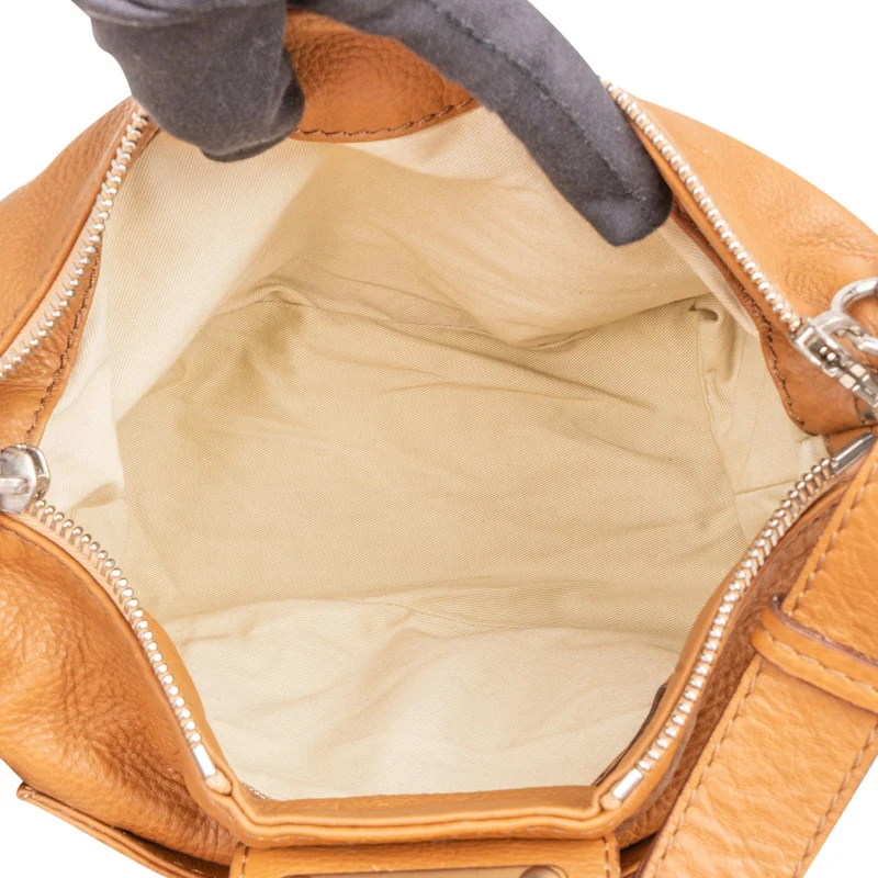 Chloé Grained Leather Small Paddington Shoulder Handbag