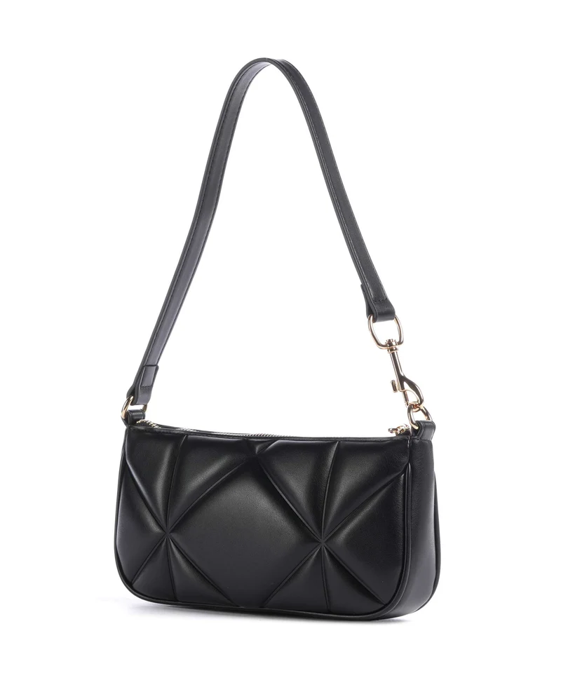 Love Moschino Embossed Q Schultertasche nero