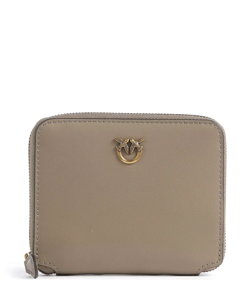 Pinko Taylor Geldbörse grigio talpa/antique gold