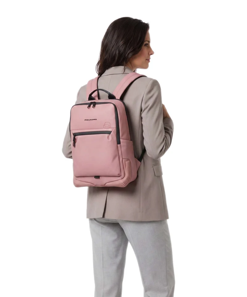 Piquadro Corner 2.0 Rucksack pink