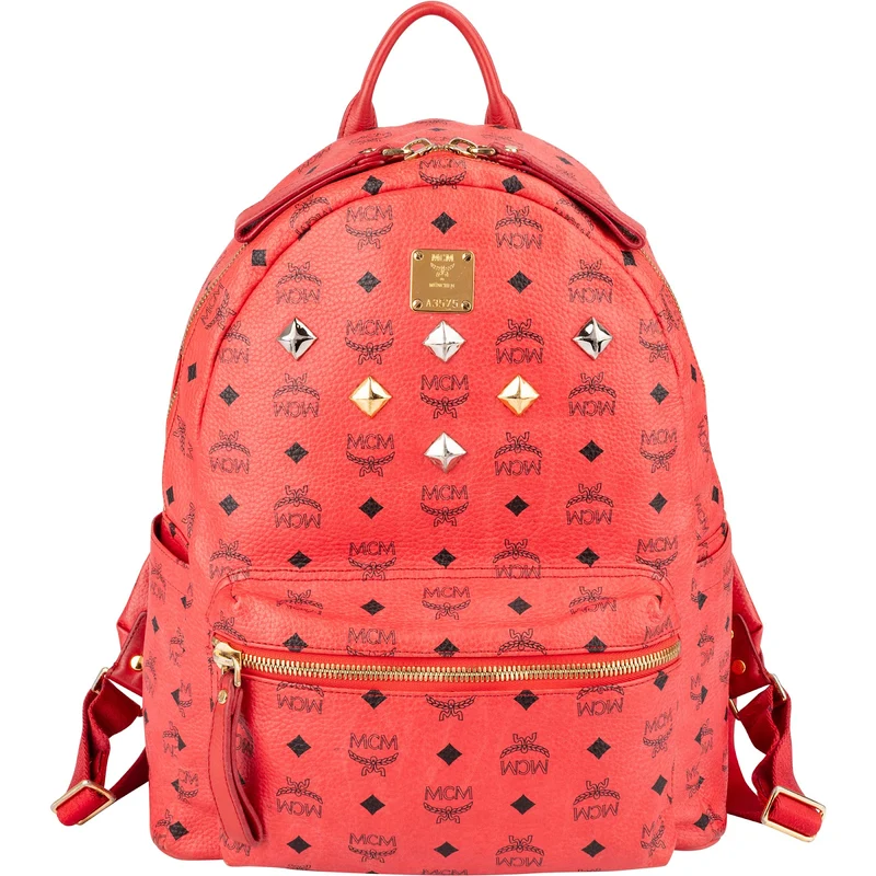 MCM Monogram Visetos Stark Studs Backpack