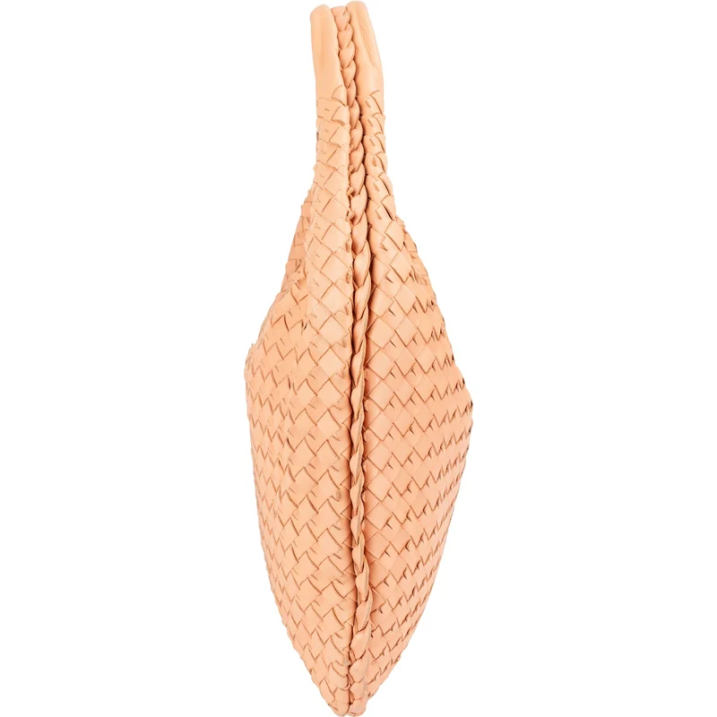 Bottega Veneta Intrecciato Leather Belly Hobo Shoulder Bag