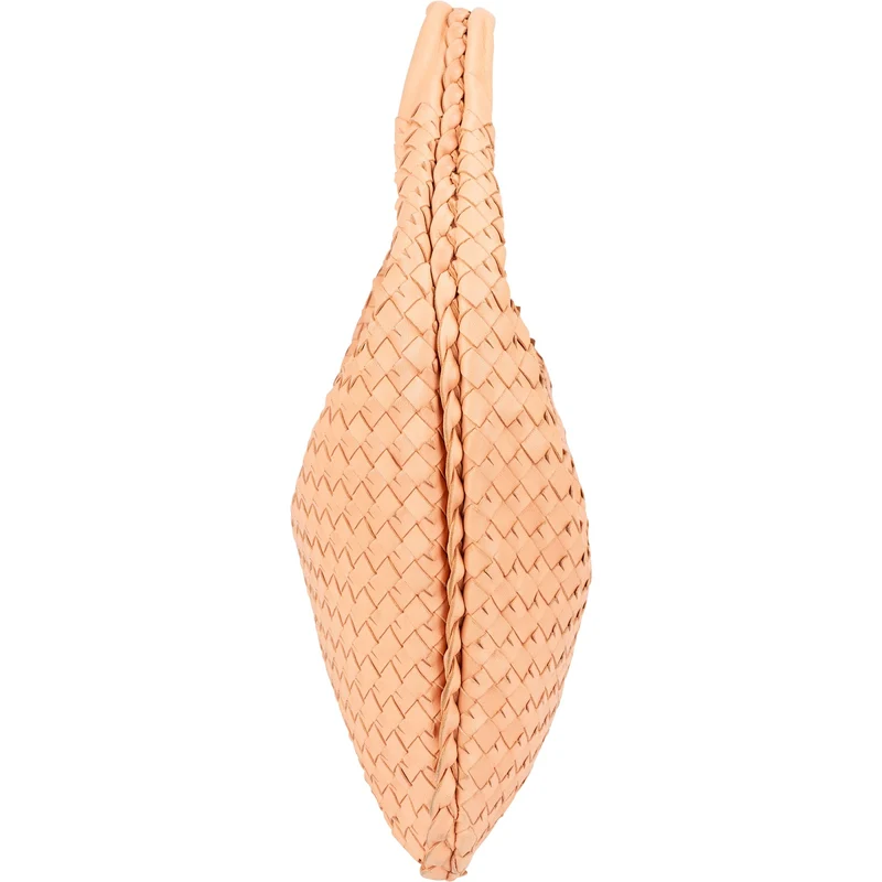 Bottega Veneta Intrecciato Leather Belly Hobo Shoulder Bag