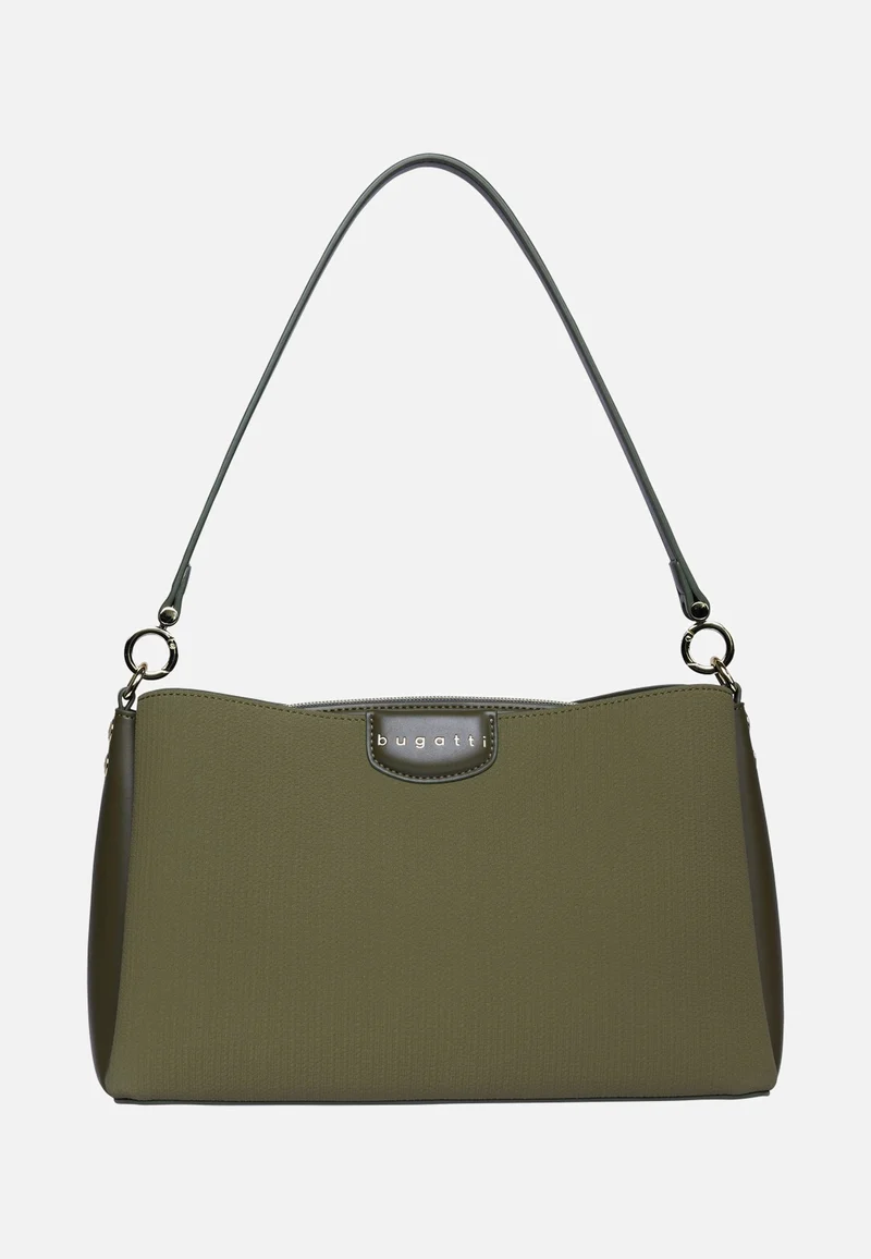 Leah Shoulder Bag M Olive - Schultertasche