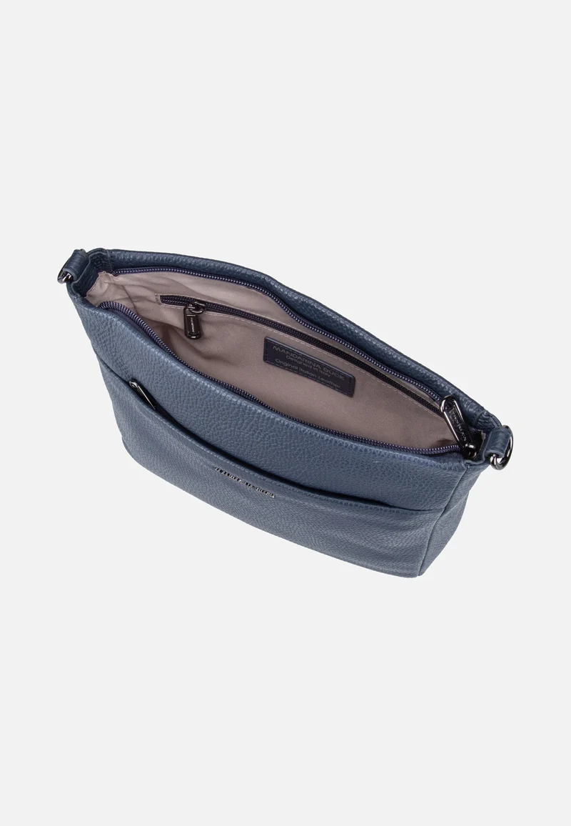 Mellow Leather Squared FZT17 Dress Blue - Crossbody Bag