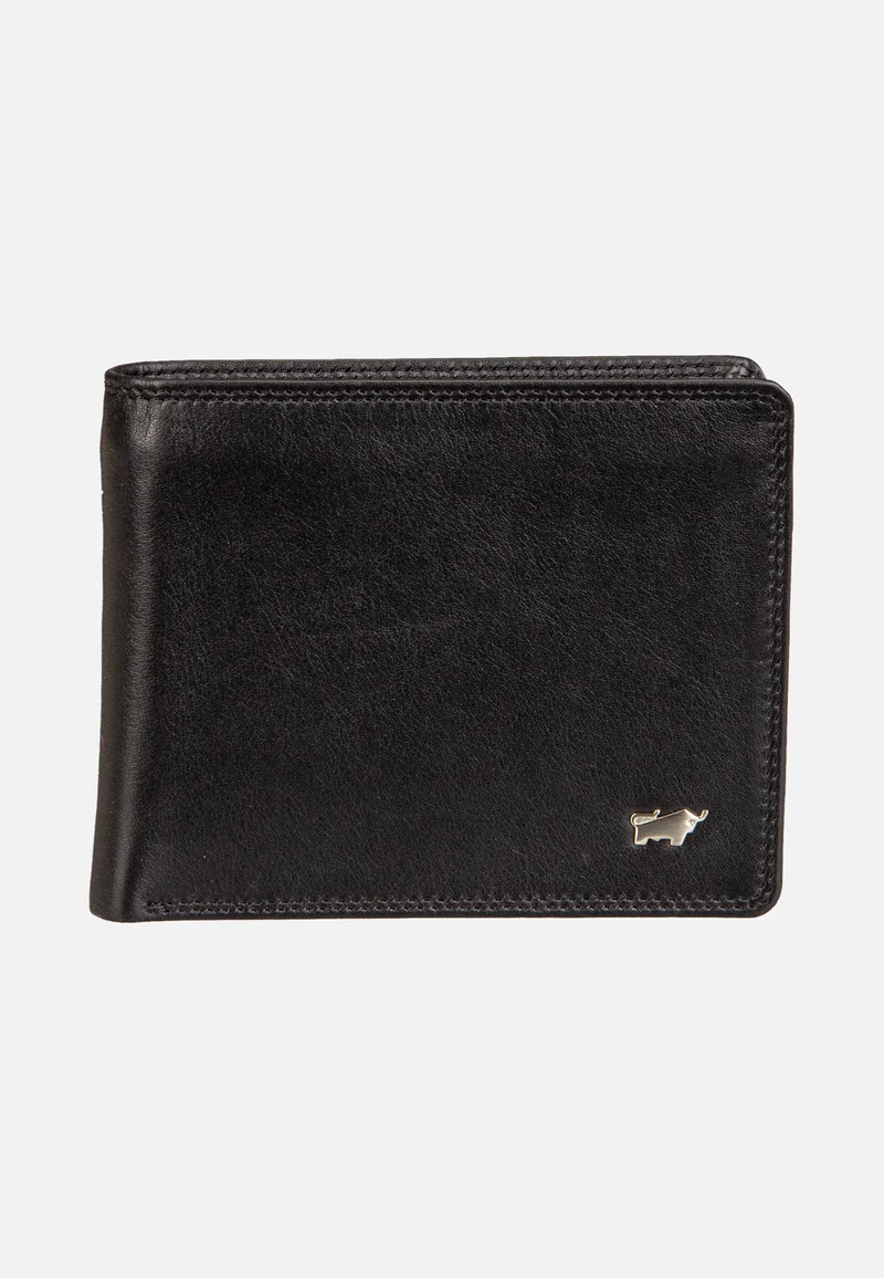 Golf RFID Coin Wallet 8Cs Black - Portemonnaie
