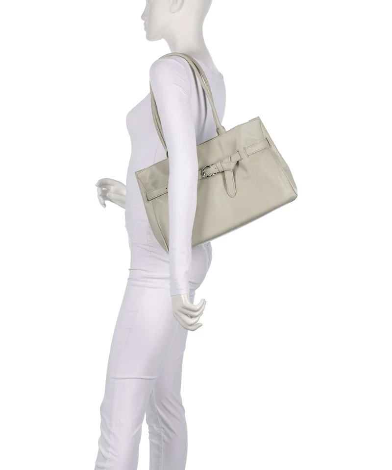 Coccinelle Sabine Soft Shopper eucalipto