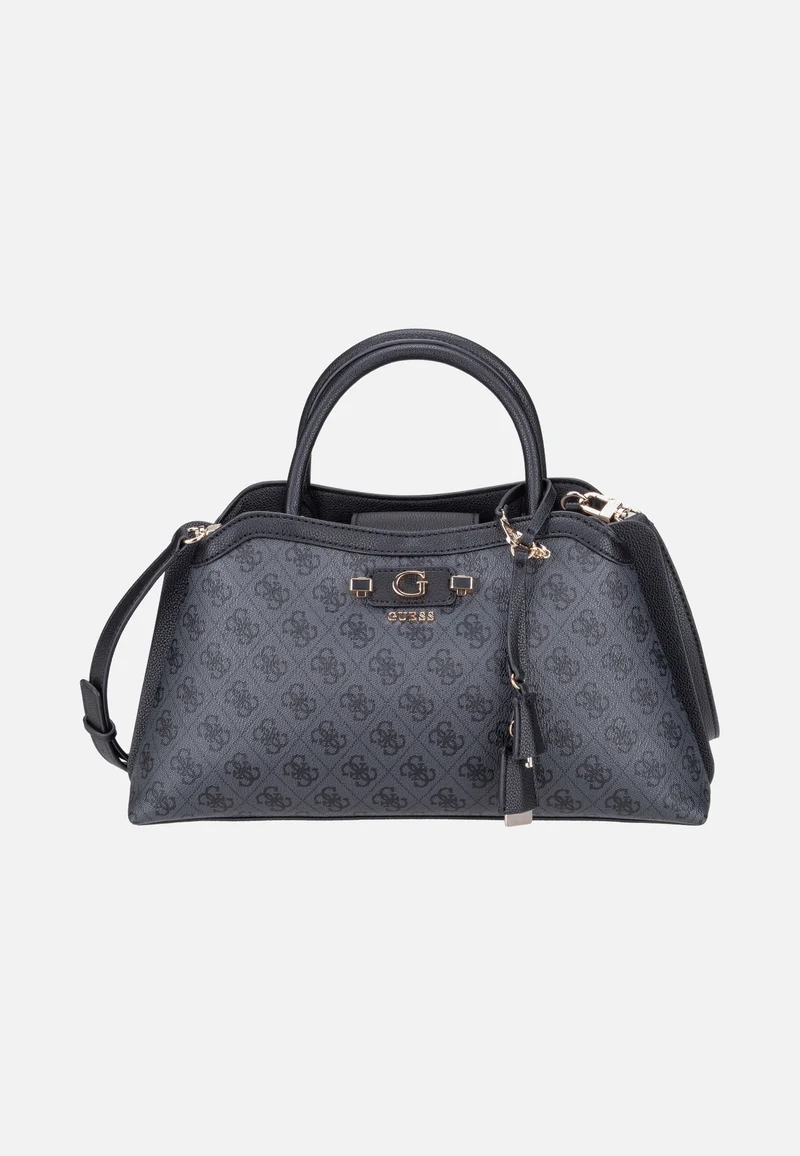 Lindsey Girlfriend 49060 Coal Logo - Satchel
