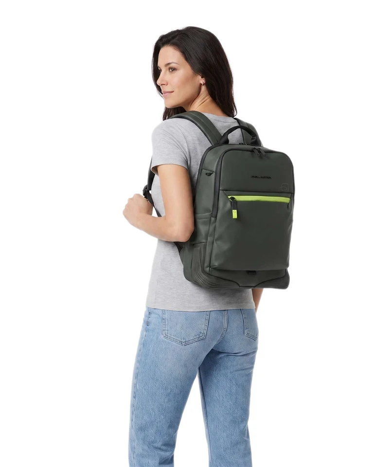 Piquadro Corner 2.0 Rucksack green