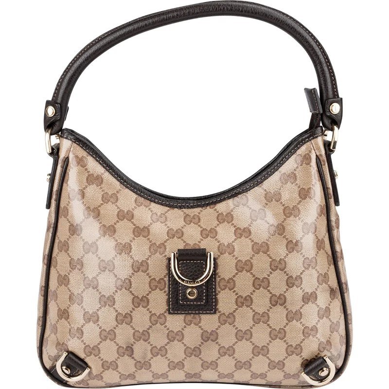 Gucci Monogram GG Coated Canvas Abbey D-Ring Shoulder Bag