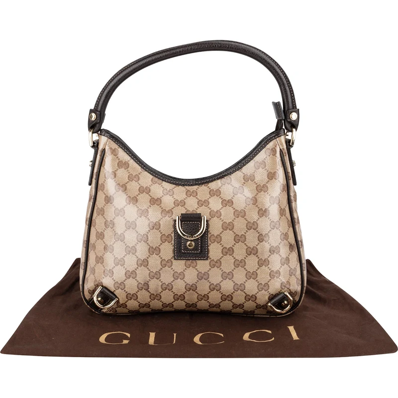 Gucci Monogram GG Coated Canvas Abbey D-Ring Shoulder Bag