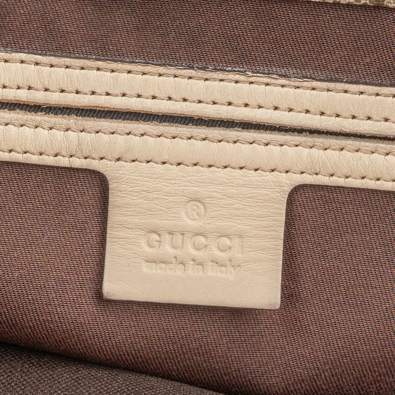 Gucci Monogram GG Supreme Canvas Messenger Crossbody Bag