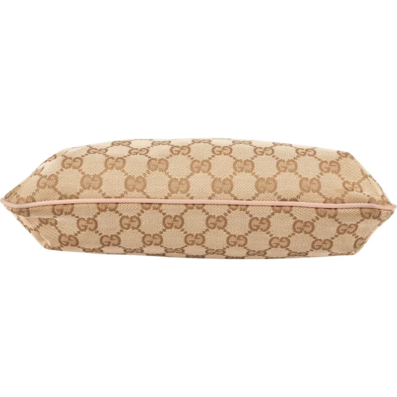 Gucci Monogram GG Canvas Multicolor Stripe Small Messenger Crossbody Bag